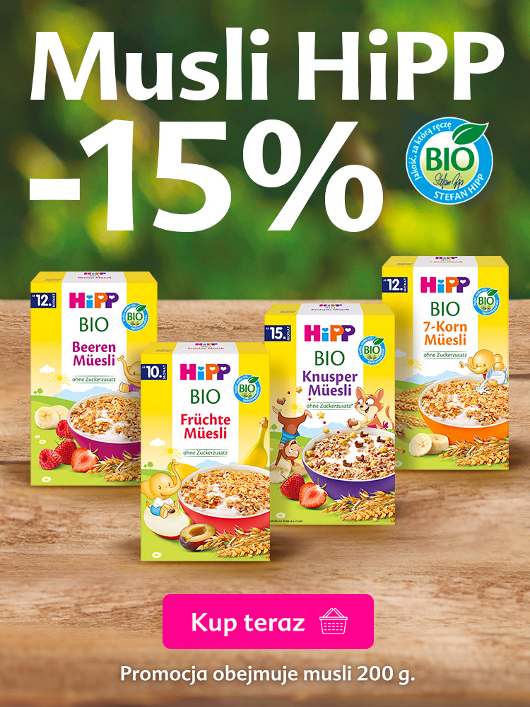 Hipp Musli 200 g - 15% rabatu po dodaniu do koszyka